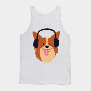 Dj Corgi Tank Top